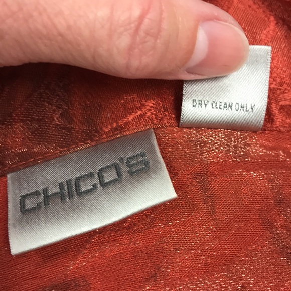 Chico’s Silk Blend Lightweight Blazer - Picture 9 of 11